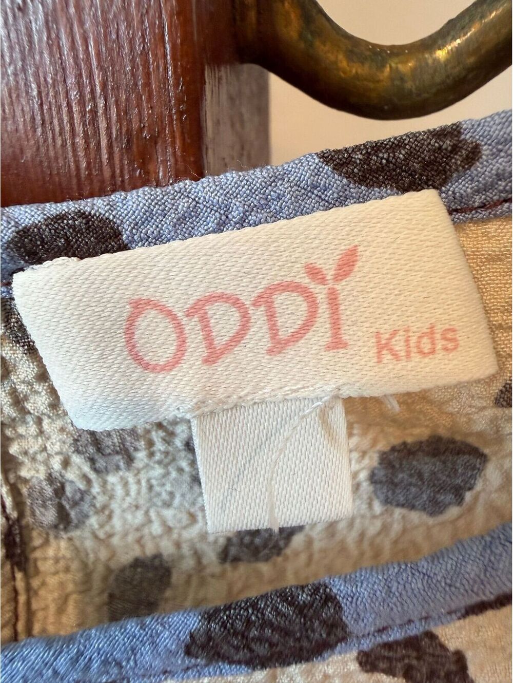 Oddy Kids Animal Print Top No Size Tag 18" PTP - Picture 2 of 5